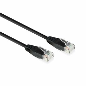 ACT netwerkkabel | Cat6 | U/UTP (UTP) | 0,9 m | Zwart | AC4000