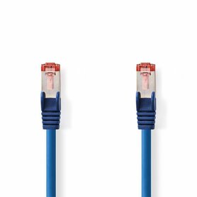 Nedis CCGP85221BU20 netwerkkabel Blauw 2 m Cat6 S/FTP (S-STP)