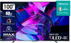 Hisense 100U7KQ | 100'' Ultra HD 4K | MiniLED Smart TV | Wifi | VIDAA U | Local Dimming | Dolby Vision | 144Hz