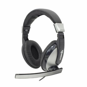 SBOX HS-302 | On-Ear Gaming Headset 3,5mm Connector | Zwart/Grijs