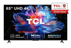 TCL 65V6C | 65'' Ultra HD 4K | LED Smart TV | Wifi | Google TV | Dolby Vision | 60Hz (2025)
