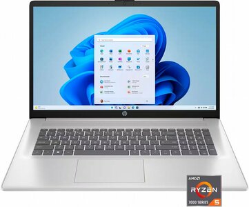HP 17-cp3005DX | 17.3'' IPS F-HD | AMD Ryzen 5 7430U | 8GB | 512GB | W11 Home S