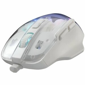 Baracuda Anglerfish RGB | Bedrade Gaming Muis | USB-A | 7200 DPI | Wit