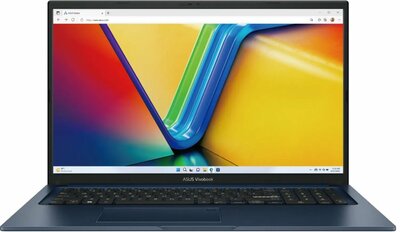 ASUS VivoBook X1704VA | 17.3" Full HD IPS | Intel Core i3-1315U | 8GB RAM | 512GB SSD | W11 Professional | REFURBISHED SILVER