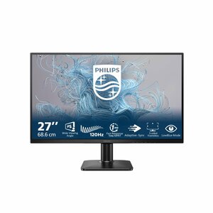 Philips 27E2N1110/00 | 27" Full HD VA Monitor | 120Hz | 1ms | HDMI & VGA | Adaptive Sync | LowBlue Mode | Flicker-Free | Zwart