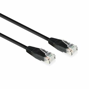 ACT netwerkkabel | Cat6 | U/UTP (UTP) | 15 m | Zwart | AC4015