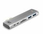 ACT AC7025 USB-C Thunderbolt™ 3 naar HDMI multiport adapter 4K, USB hub, cardreader en PD pass through_