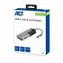 ACT AC7052 USB-C Hub 3 port met cardreader en PD pass through_