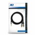 ACT AC3607 audio kabel 5 m 2 x RCA 3.5mm Zwart_