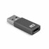ACT AC7375 tussenstuk voor kabels USB Type-C USB Type-A Grijs_