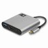 ACT AC7022 USB-C naar HDMI female adapter met PD Pass-Through 60W, 4K, USB-A_