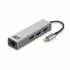 ACT AC7055 3-Poorts USB-C 3.2 (USB 3.0) Hub met Gigabit ethernet poort_