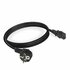 ACT AC3305 electriciteitssnoer Zwart 2 m Netstekker type F C13 stekker_