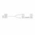 ACT AC3605 audio kabel 1,5 m 2 x RCA 3.5mm Zwart_