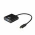 ACT AC7300 video kabel adapter 0,15 m USB Type-C VGA (D-Sub) Zwart_