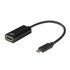 ACT AC7305 video kabel adapter 0,15 m USB Type-C HDMI Type A (Standaard) Zwart_