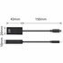 ACT AC7305 video kabel adapter 0,15 m USB Type-C HDMI Type A (Standaard) Zwart_