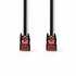 Nedis CCGP85200BK10 netwerkkabel Zwart 1 m Cat6 U/UTP (UTP)_