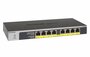 NETGEAR GS108LP | Unmanaged Switch | 8 Poorten | Gigabit Ethernet (10/100/1000 Mbps) | 8x PoE+ (60W) | FlexPoE | Fanless | 1U Rackmount_