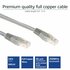 ACT Grijze 5 meter UTP CAT6 patchkabel met RJ45 connectoren_