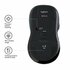 Logitech M510 | Ambidextrous Draadloze Muis | RF-Draadloos | 1000 DPI | Zwart | Returned_