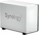 Synology DiskStation DS220J NAS 4TB | 2 Drive Bay | Inclusief 2 x 2TB HDD | Wit_