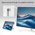 ACT AC7480 | USB 3.2 Gen 2 Kabel | USB-C (haaks links/rechts) naar USB-C (haaks boven/beneden) | 60W | 10Gbps | 0,5m | Zwart_
