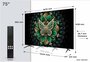 TCL 75C6K | 75" 4K Ultra HD QD-Mini LED Smart TV | Google TV | Dolby Vision | 120Hz (2025)_