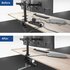 ACT Kabelgoot voor onder bureau | Klemsysteem | 40 cm | Zonder boren | Staal | Zwart_