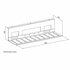 ACT Kabelgoot voor onder bureau | 40 cm | Staal_