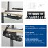 ACT Kabelgoot voor onder bureau | 40 cm | Staal_
