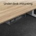ACT Kabelgoot voor onder bureau | 40 cm | Staal_