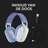 Logitech G G435 | Draadlooze Over-ear Gaming Headset | Bluetooth & USB-A Receiver | Wit/Lilac_